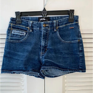 FUBU the collection jean shorts junior size 7/8